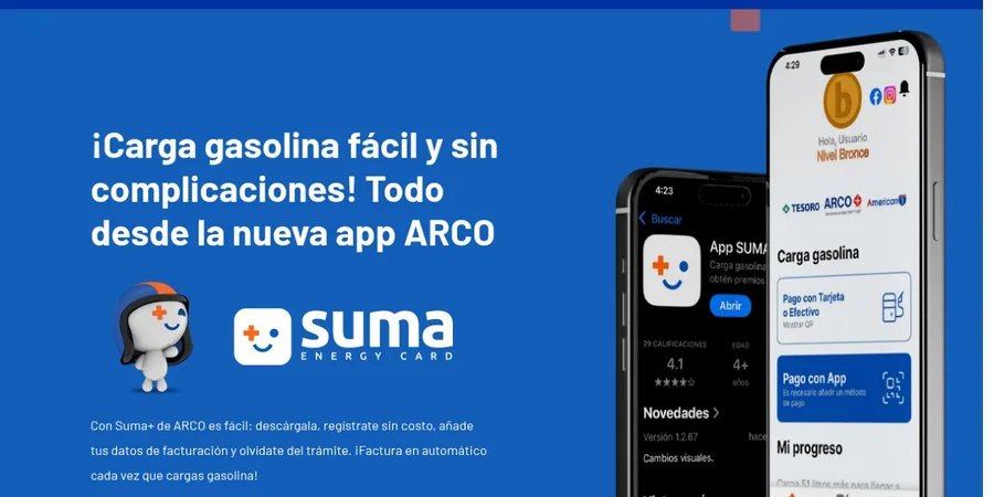 arco facturacion gasolinera Estaciones y servicios de ARCO en México