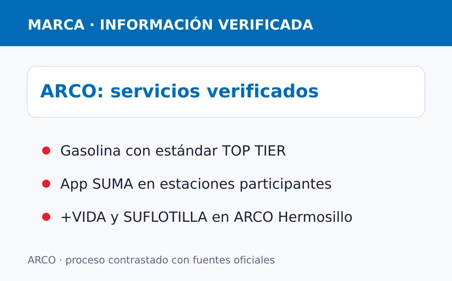 arco gas facturacion gasolina arco facturacion y servicios de ARCO Hermosillo