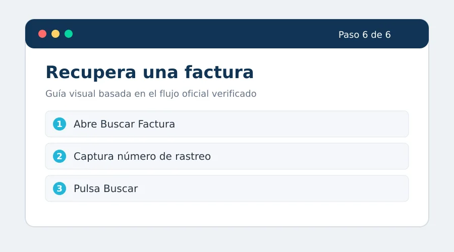 facturagas la app · descargar app facturagas FacturaGAS facturación paso 6: Recupera una factura ya emitida