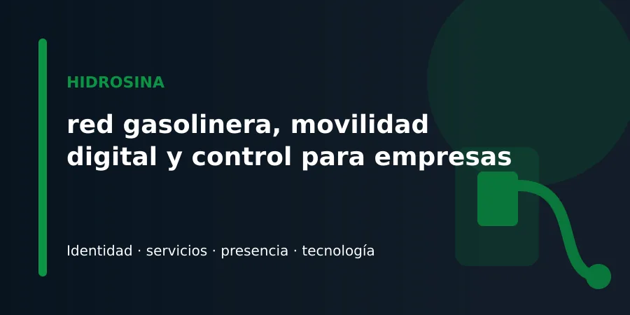 Hidrosina estaciones y servicios