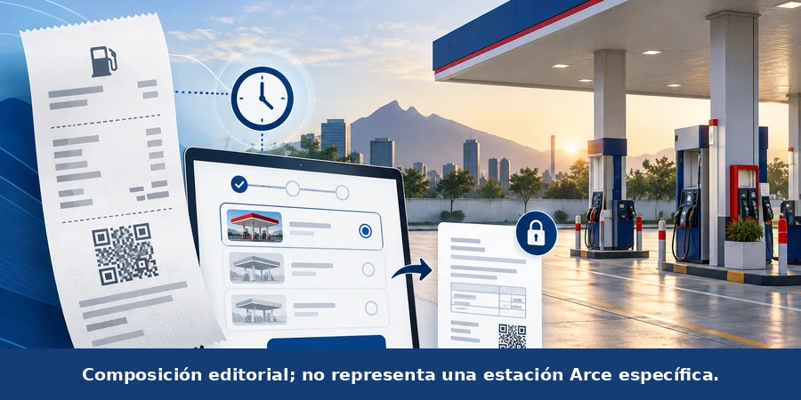 Estaciones Gasolinera Arce y EfectiFactura Gasolinera Arce, ticket y facturación digital