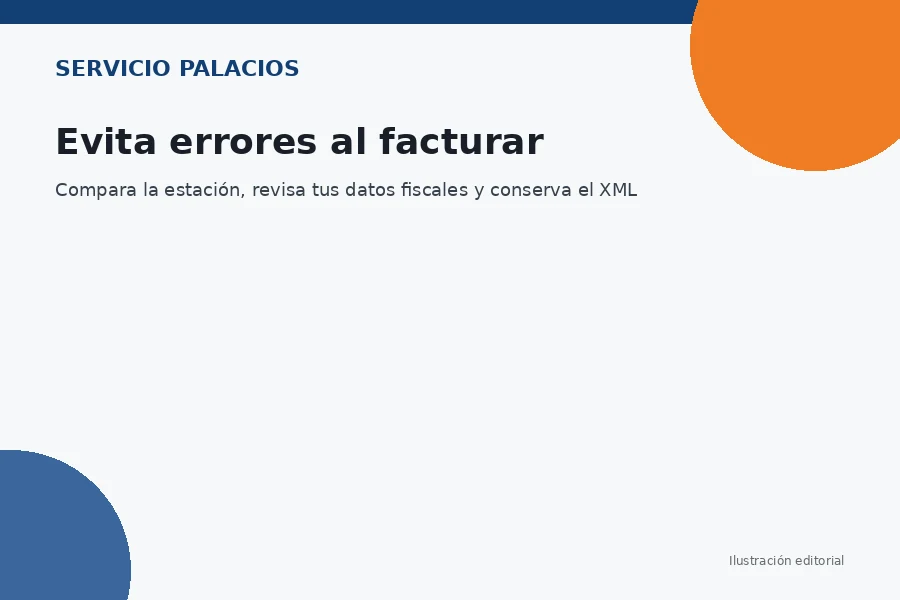 Servicio y prevención de errores Consejos para facturar correctamente en Servicio Palacios