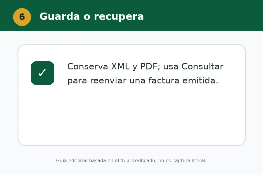 Conserva XML y PDF Descargar o recuperar factura de Gasolinera Santa Catarina