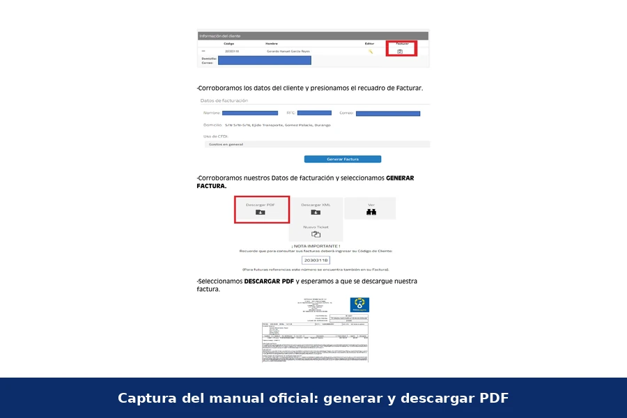 Descargar CFDI de PetroLaguna Generar y descargar factura PetroLaguna
