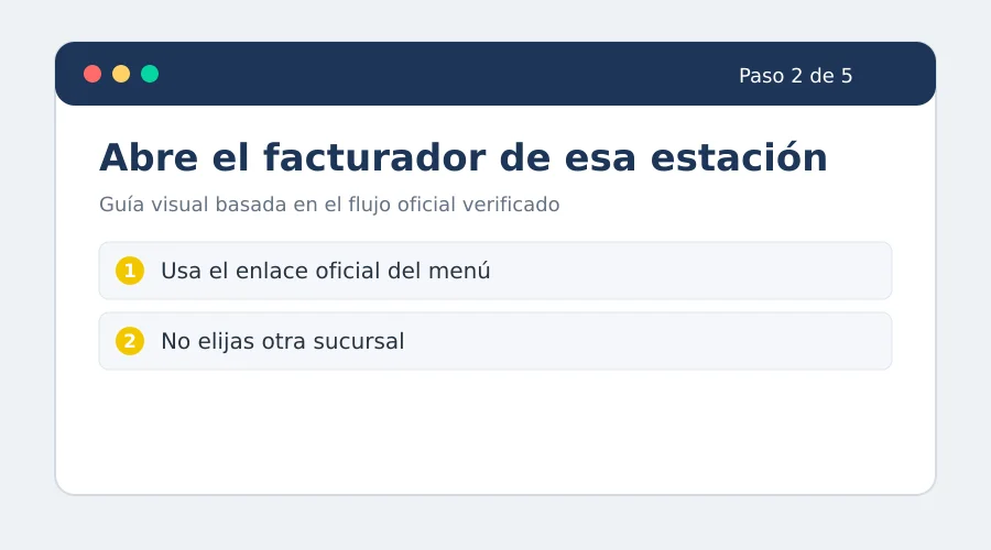 goodpriceg Good Price facturación paso 2: Abre el sistema asignado a esa sucursal