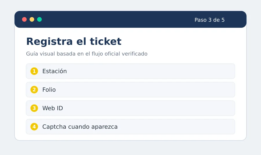 www.goodpriceg.com Good Price facturación paso 3: Registra los identificadores del ticket
