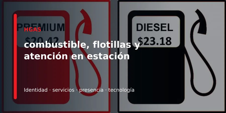 HGAS: red, combustibles y servicios HGAS estaciones y servicios