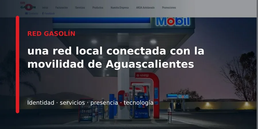 Red Gasolín: red, combustibles y servicios Red Gasolín estaciones y servicios