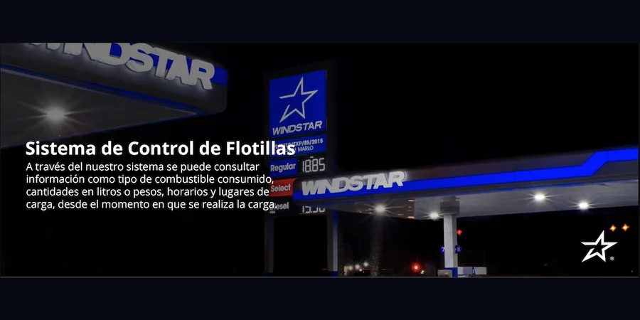 facturacion windstar gasolineras Estaciones y servicios de Windstar Gasolineras