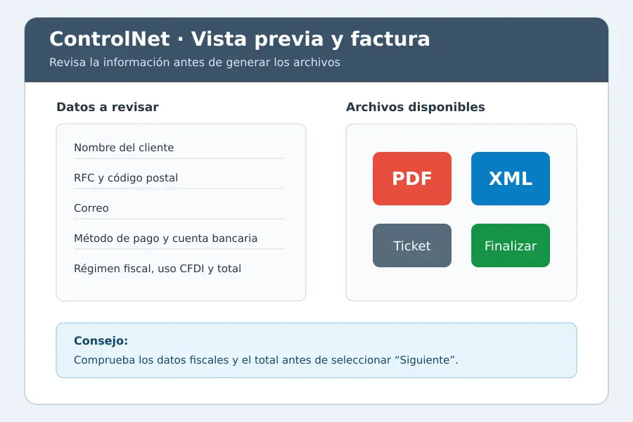 www controlnet mx facturacion descargar www controlnet mx facturacion: vista previa y descarga PDF XML
