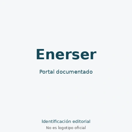 facturacion enerser gasolina Identificación editorial de Enerser; no es un logotipo oficial.