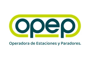 Logotipo oficial OPEP, operador del parador Monsal; no logotipo de Irkon