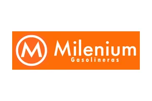 Logotipo de Milenium Gasolineras para la guía de facturación