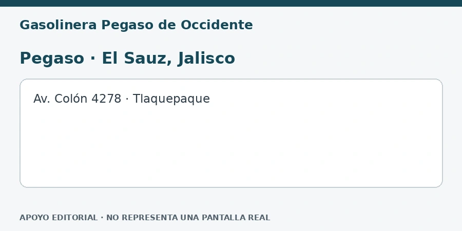 Pegaso · El Sauz, Jalisco Apoyo editorial: Pegaso · El Sauz, Jalisco
