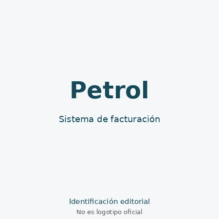facturacion petrol gasolineras Identificación editorial de Petrol; no es un logotipo oficial.