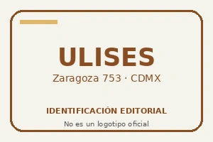 Identificación editorial de Comercial Ulises — estación de Zaragoza 753; no es un logotipo oficial.