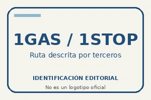 Identificación editorial de 1Gas / 1Stop — acceso documentado; no es un logotipo oficial.